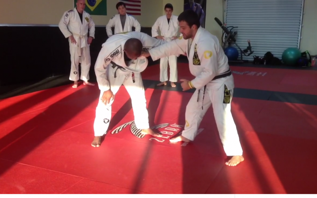 Open Guard Pull and Sweep To Leg Drag Pass